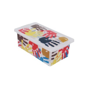 CAIXA ORGANIZADORA PLÁSTICA OR-16L 5,5L 34,3x19x11,7CM MÃOZINHAS SÃO BERNARDO