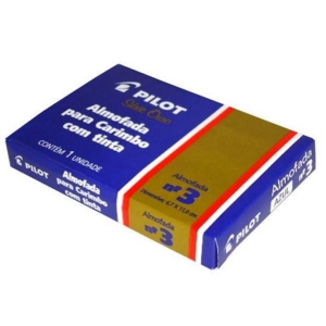 ALMOFADA PARA CARIMBO Nº 3 AZUL PILOT