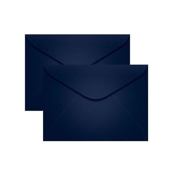 ENVELOPE CARTA 114x162 80G PORTO SEGURO AZUL ESCURO C/20 UNIDADES SCRITY/FORONI