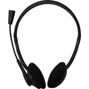 FONE DE OUVIDO COM MICROFONE REF.HS100 PRETO OEX