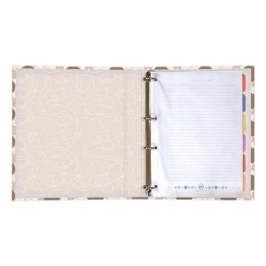 FICHÁRIO COLEGIAL COM  ELÁSTICO MINNIE REF.3436 DAC