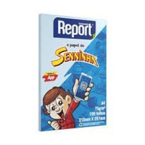 SULFITE A4 AZUL 210x297 75G 100FLS SENINHA