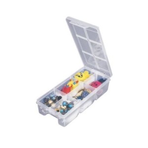 CAIXA ORGANIZADORA PLANA COM DIVISÕES 19,5x8,4CM REF.117 SÃO BERNARDO