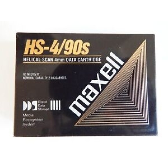 FITA DAT DDS 4MM 90M 4GB MAXELL