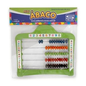 MINI ÁBACO DE PLÁSTICO BOLINHAS SELLER