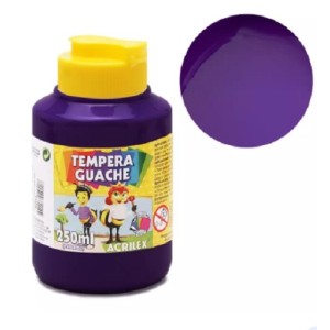 TINTA GUACHE VIOLETA 516 DE 250ML ACRILEX
