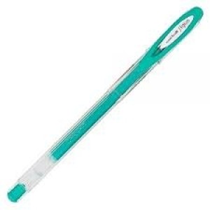 CANETA EM GEL ANGELIC SIGNO VERDE ÁGUA UNIBALL