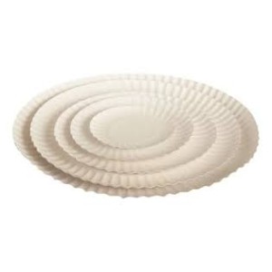 PRATO DE PAPELÃO PINUS 13CM N1 COM 10 UNIDADES DESKART