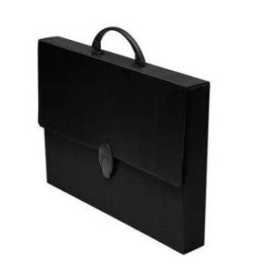 MALETA POLIONDA OFÍCIO REF.205 PRETA POLIBRAS