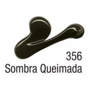 TINTA ACRÍLICA BISNAGA 20ML 356 SOMBRA QUEIMADA ACRILEX