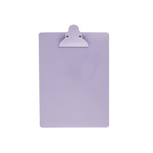 PRANCHETA PLASTÍCA OFÍCIO SUPER LILÁS PASTEL MAXCRIL