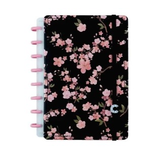 CADERNO INTELIGENTE A5 BY GOCASE CLASSICAL ROSE BLACK