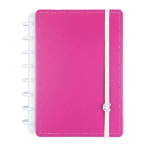 CADERNO INTELIGENTE A5 SUPER PINK