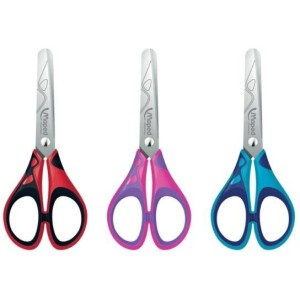 TESOURA 13CM ESSENTIALS SOFT MAPED