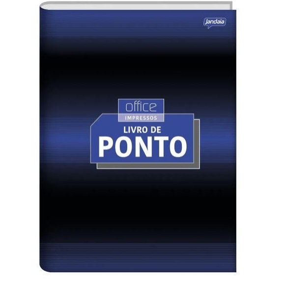 LIVRO DE PONTO 1/4 160FLS JANDAIA