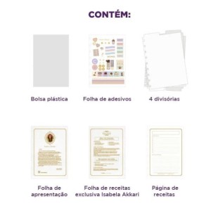 CADERNO INTELIGENTE A5 ISA AKKARI PURPLE KEY