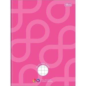 CADERNO 40FLS 2,0X2,0 QUADRICULADO UNIVERSITÁRIO CAPA DURA BROCHURA NEURODIVERSIDADE AUTISMO TILIBRA