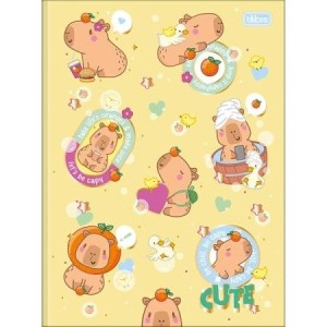 CADERNO 80FLS UNIVERSITÁRIO CAPA DURA BROCHURA CAPYCLUB TILIBRA