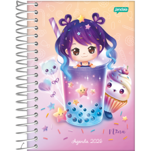AGENDA 11,7x16,2CM 2026 NINA JANDAIA