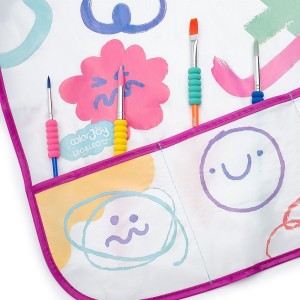 AVENTAL INFANTIL COM BOLSO E MANGA COLOR JOY LEO&LEO JOCAR