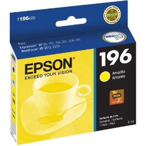 CARTUCHO ORIGINAL T196420 AMARELO 4ML EPSON